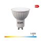 Bombilla dicroica led regulable gu10 6w 500lm 6400k luz fria ø5x5,5cm edm