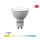 Bombilla dicroica led regulable gu10 6w 500lm 3200k luz calida ø5x5,5cm edm