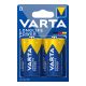 Pila varta alkalina longlife power d - lr20 (blister 2 unid.) ø34,2x61,5mm