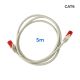 Cable utp cat.6 latiguillo rj45 cobre lszh gris 5m